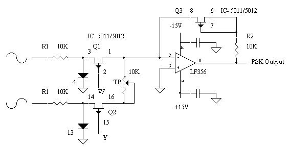 DPSK Modulator Circuit