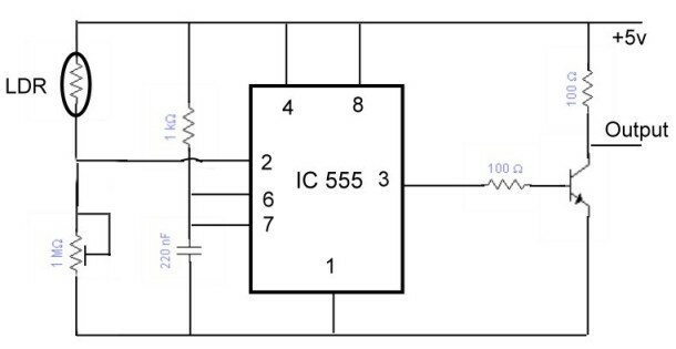 Sensor circuit diagram