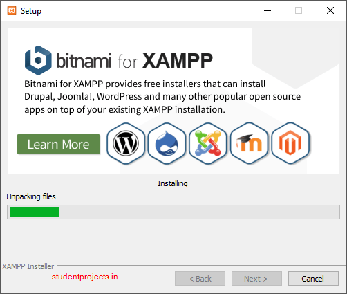 Xampp installation on Windows