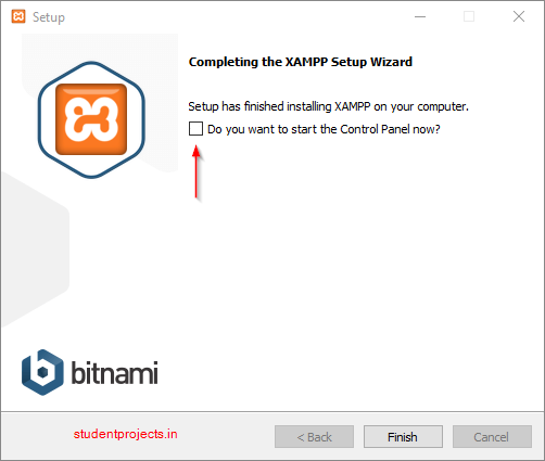 Start Xampp server