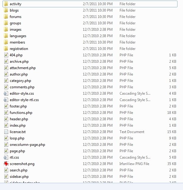 7. Folder files after plugin intgration