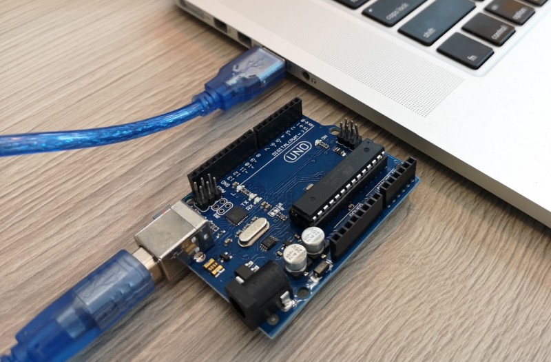 arduino connected to pc